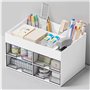 DoocliB Organisateur de Bureau avec 4 Tiroirs