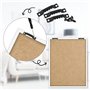 30 Pièces Accroche Tableau Crochet Cadre,Fixations pour Cadres,Mural Attache Cadre Accroche Cadre ,pour Cadres Photo Affiches Pe