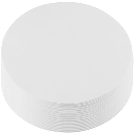 ZEONHAK Lot de 200 feuilles de papier sulfurisé rond de 26 cm