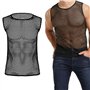 PLATEYTR 1 Gilet en Maille pour Hommes Gilet en Maille pour pêcheurs Chemise en Maille pour Hommes Chemise en Maille ajustée pou