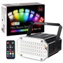 48LED Mini Stroboscope Telecommande Dj Jeux de Lumiere Pour Soiree Strobe Light, LED Couleur Lumière Stroboscopique Avec Télécom