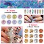 Nail Art Design Set avec 15 Peinture Brosse à Pinceaux