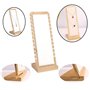 LiJuanWang Porte Bijoux,Présentoir à Collier Chevalet,Porte-Collier en Bois,Rangement Bijoux Organisateur,Support de Vitrine de