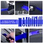 TEGOVE 352 Pièces Outil Demontage Garniture Voiture,Outil de Démontage de Voiture avec Rivet Clips Plastique et Bandes de Câble 