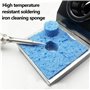 DHER Nettoyant Fer à Souder éPonge à Souder éPonges Fer à Souder 10 PièCes D'éPonge De Nettoyage De Fer à Souder éPaissie 5.5*5.