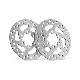 airwak 120 mm Scooter Frein Disque Rotor Pad 6 Trous Arrondi Compatible avec Segway Ninebot ZT3 PRO ZT3 PROE ZT3 PROD Max G3 Max