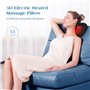 Coussin de Massage Shiatsu cou Épaule dos Masseur Électrique avec Fonction de Chauffage et Masseur de Pétrissage des Tissus Rota