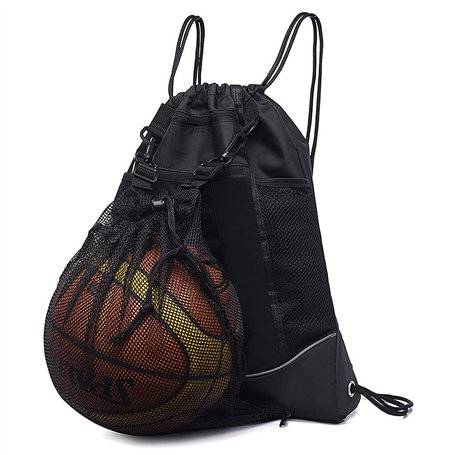 STAY GENT Cordon Sac à Dos de Basketball Sac à Dos Sport pour Homme Femme Garçons Filles
