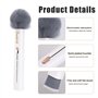 Plumeau Petit Brosse, 2 en 1 Microfibre Poussière Duster Maison avec 3 Têtes de Rechange pour Meubles, Claviers, Intérieur Autom