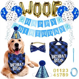 Boxgear Accessoire de fête d'anniversaire pour Chien