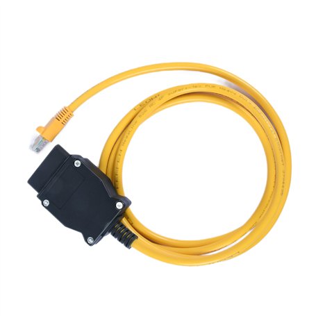 Enet OBD2 OBDii RJ45 Câble Ethernet vers OBD Compatible avec BMW Série F/G ista