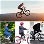 6 Pièces Sangle Pédale Vélo en Réglables, Sangle Pédale Vélo en Nylon, Sangles pour Pédales de Vélo Noir, Sangle pour Pédales de