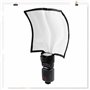 Diffuseur De Flash Pliable RéFlecteur - Universel pour Flash, Soft Boxphotographie Speedlite, Strobe Light Studio, Portrait Vie 