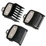 Sabot Tondeuse Set 3 Guides de Tonte Compatibles avec Wahl 1.5mm 3mm 4.5 mm 3 Longueurs de Coupe Clipper Guards Compatible avec 