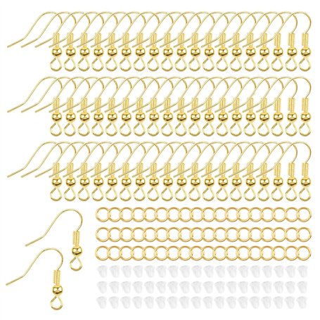 300 Pièces Crochet Boucles d'Oreilles
