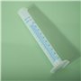 Euvoym 1 cylindre gradué transparent de 100 ml - Outil de mesure de liquide - Outil de mesure scientifique - 100 ml