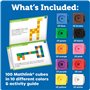 Learning Resources Cubes de Construction MathLink - Explorateurs STEM