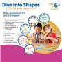 Learning Resources Jeu de Construction géométrique Dive Into Shapes, 6 Ans to 10 Ans