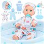 Poupée Bébé 12 Pouces - Set Poupée Garçon avec 3 Vêtements et Accessoires