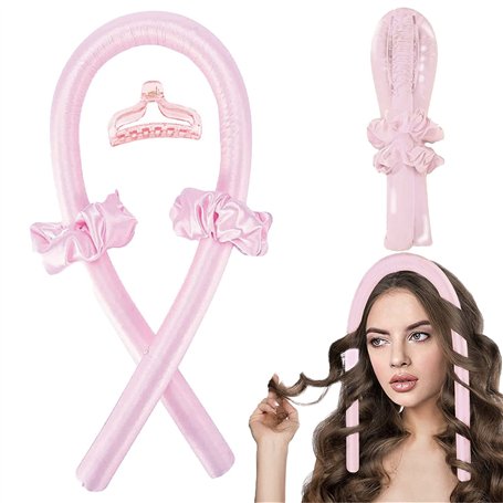 Bandeau pour cheveux bouclés pendant la nuit