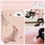 TRKETK 10 Paires Protege Talon Chaussure Femme 5 Tailles Haut Talon Protecteurs Talon Anti Dérapant Couvre Talon Aiguille Couvre