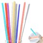 TRKETK 8 Pièces Pailles Réutilisables