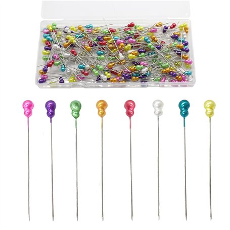 TRKETK 100 Pcs Épingles à Coudre pour Tissu