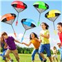 BLUESEABUY Main Lancer Parachute Jouet Set Paquet de 10 Jouets de Parachute Main Lancer Parachute Jouet Set Jeux Exterieur Jouet