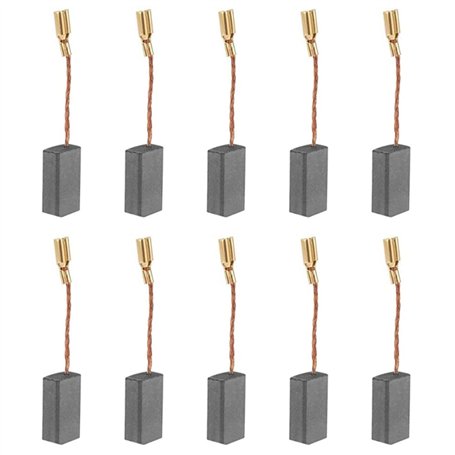 UYUYong 10PCS Balais de Charbon Brosse à Char-bon Moteur Outil électrique Universel Charbon pour Moteur électrique S1M-FF03-100A