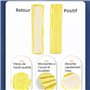 4 Pcs Chiffons de Nettoyage en Microfibre pour Karcher Bonnette Microfibre Lingette pour Lave Vitre Karcher WV2 WV5 WV6 Plus Pre
