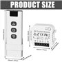 Kit de commande de volet roulant sans fil Interrupteur Sans Fil pour volets roulants a