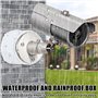 Lot de 2 boîtes de jonction pour caméra de surveillance hémisphérique, boîte cachée, support de webcam, caméra bullet et panneau