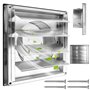 Grille d'aération en acier inoxydable 125 mm : clapet anti-retour Grille de protection contre les intempéries avec moustiquaire