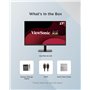ViewSonic VA2708-4K-HD Moniteur LED IPS 4K UHD SuperClear IPS de 27 pouces avec HDMI, DipsplayPort, 60 Hz, HDR10