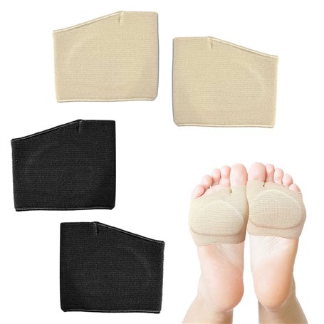 Lot de 2 paires de coussinets métatarsiens