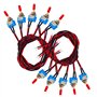 Senven 10pcs professionnelle mini commutateur à bascule avec pré-câblé