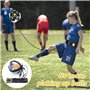 iTYOOS Ballon D'entraînement de Football pour Enfant Football Entrainement Élastique Ceinture Ajustable Solo Kicking Pratique po