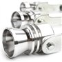 Gloryit D'échappement Sifflet,2 Pcs Turbo Simulateur,Silencieux Universel Voiture, pour Tuyau Déchappement de Voiture, Whistle S