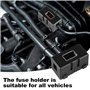 Udbrud ANS Porte Fusible de Voiture, 6 Pièces Porte-fusibles Midi Fusibles Mega 40A 50A 60A Boîte à Fusibles pour Voitures, Cami