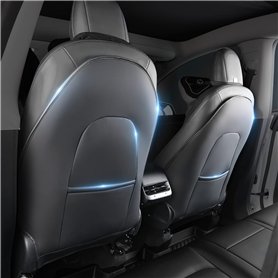 Gelivable Protecteur de siège Tesla Model 3 Y Protecteur de Dossier de siège Enfant Model S X Protecteur de Coup de Pied de sièg