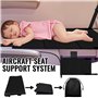 Rallonge de Siège D'avion pour Enfants, Repose Pied Avion Enfant, Accessoire de Voyage, Tout Petits Portable Repose Pieds Hamac 