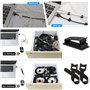 Paquet de 30 Clips de Câble Auto-Adhésif Clips de Fil Électrique Clips de Gestion de Câbles pour Voiture, 50 Pcs Attaches de câb