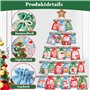 WUQNGI Calendrier de L'avent a Remplir de Noël 24 Pièces,Calendrier de L'avent à Remplir Soi-Même 2024,Diy Sac Calendrier de L'a