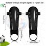 Casenly Protege Tibia Foot Enfant, Protège-Tibias de Football pour Enfant avec Protection Cheville, Protège Tibias Réglables, Pr
