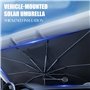 Pare Soleil Voiture Pare Brise Avant Rotation à 360° Pliable, Parapluie Pare-Soleil pour Pare-Brise Avant de Voiture, Protection