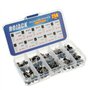 Bojack Assortiment de 250 transistors universels A1015 BC327 BC337 C1815 S8050 S8550 2N2222 2N2907 2N3904 2N3906 PNP NPN