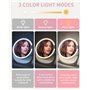 éclairage 3 Couleurs Lumière Réglable Miroir Cosmétiqu