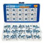 BOJACK 15 Valeurs 150 Pièce 100 Ohm - 2M Ohm Résistance Variable classification Kit Potentiomètre de 6 mm emballé dans une boîte