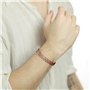 MagEnergy Bracelet pour hommes et femmes, Bracelet magnétique pur martelé, Manchette en cuivre ajustable de 6.8 ».