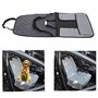 Itian Voiture Couverture de siège Pet Tapis Animaux Housse de Protection de Voiture Imperméable et Lavable avec Ceinture de Sécu
